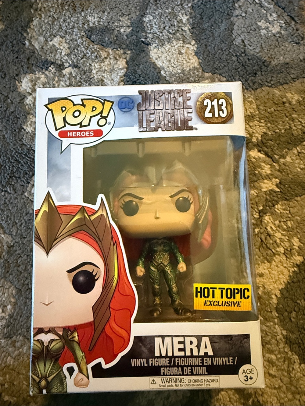 Pop! Heroes Mera Vinyl Figure - Green & Red